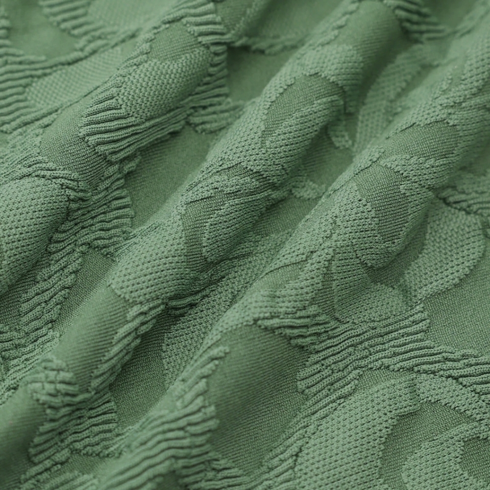 NWT Berlook Dark Green Jacquard Matching Bikini Set - Picture 9 of 9